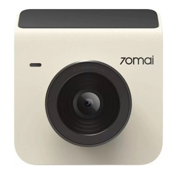 Автомобильный видеорегистратор 70MAi Dash Cam A400 + задняя камера, слоновая кость